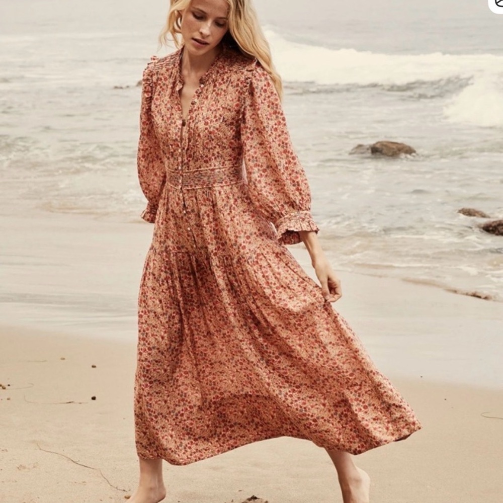 Doen Monet Dress pink valley L maxi dress - Picture 5 of 12